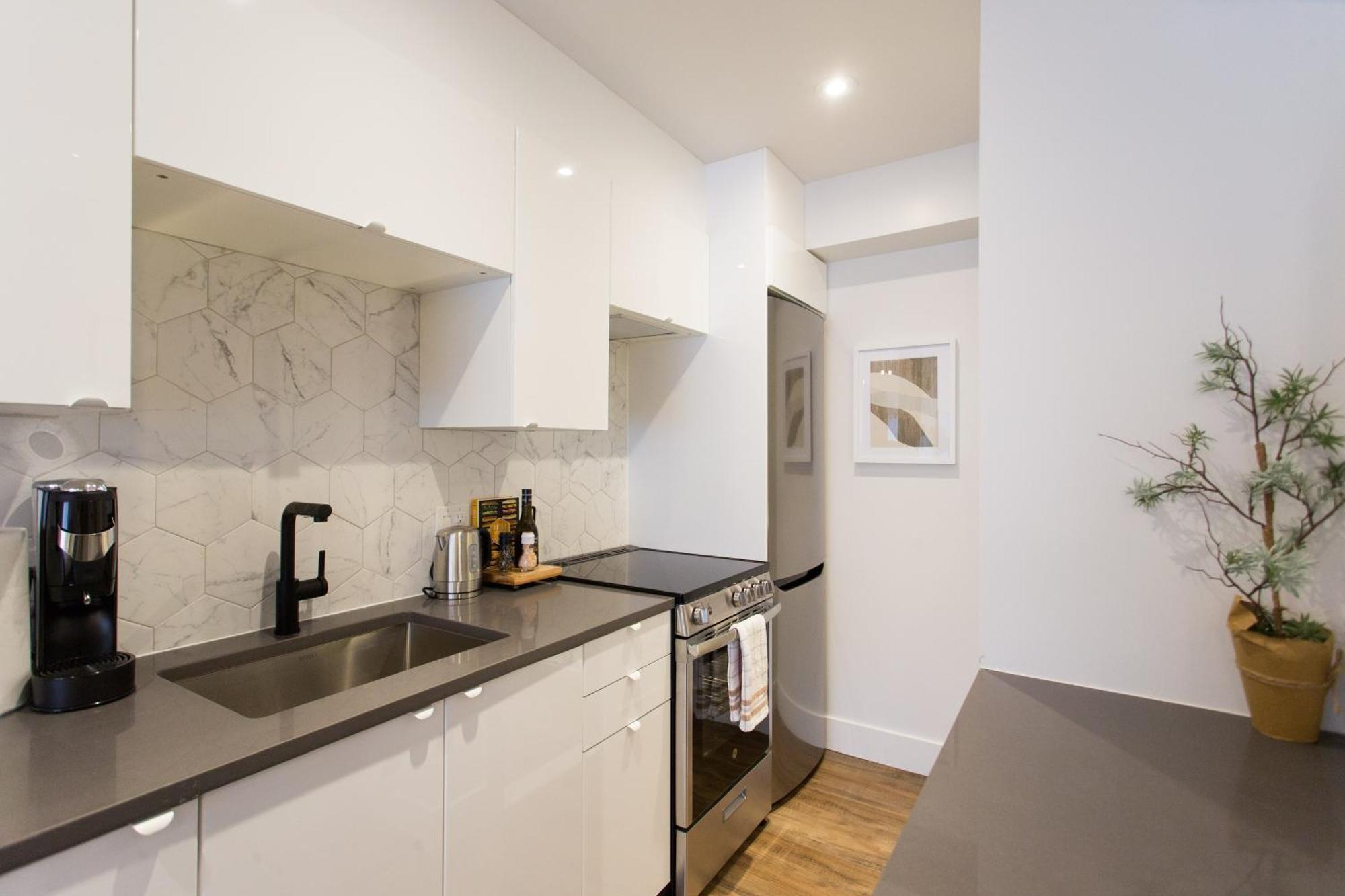 Scandinavian Studio With Full Kitchen And Bath By Den Stays Montreal Cameră foto